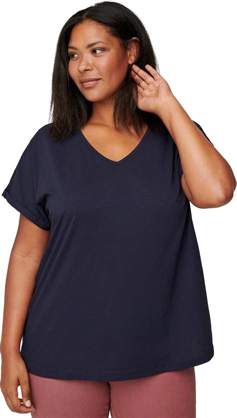 Damen Große Größen Kurzarm shirts (7) 